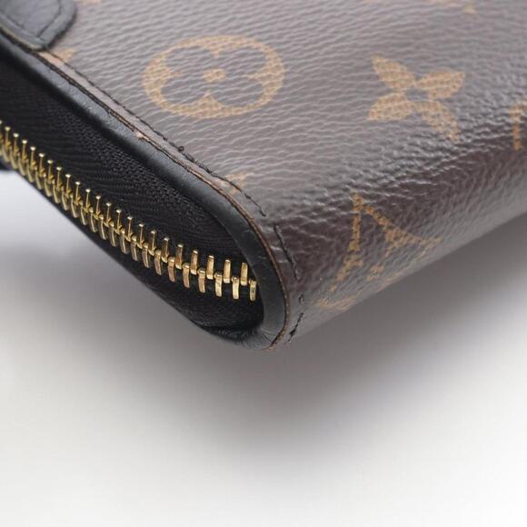 LOUIS VUITTON Brown Monogram Leather Wallet - Picture 7 of 12